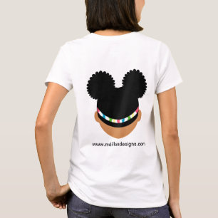 T-shirt Naturel je pièce en t Avant-n-De retour