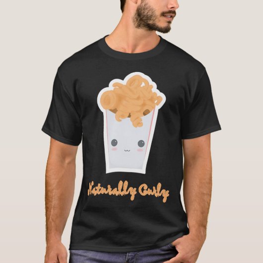 T-shirt Naturellement Curly (Devant)