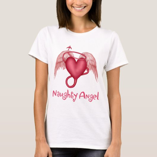 T-shirt Naughty Angel (Devant)