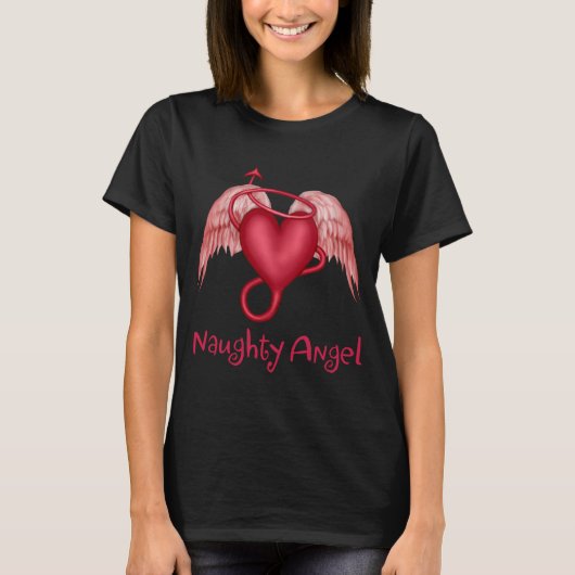 T-shirt Naughty Angel (Devant)