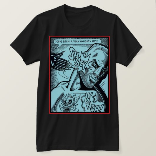 T-shirt Naughty Boy (Design devant)