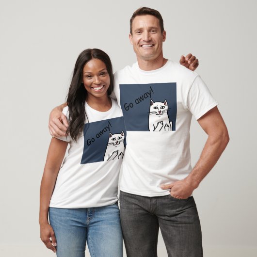 T-shirt Naughty Cat (Unisexe)