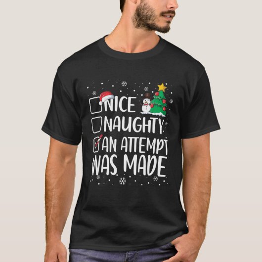 T-shirt Naughty Funny (Devant)