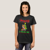 T-shirt Naughty Is The New Nice Christmas Santa Xmas Premi (Devant entier)