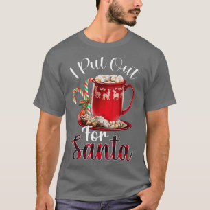T-shirt Naughty J'Ai Sorti Pour Père Noël Noël Noël Noël N