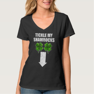 T-shirt Naughty Jour de la Saint Patrick Ticker My Shamroc