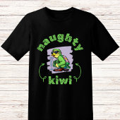 T-shirt Naughty kiwi vert