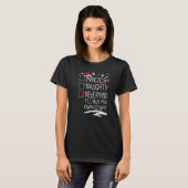 T-shirt Naughty Never Mind (Devant entier)