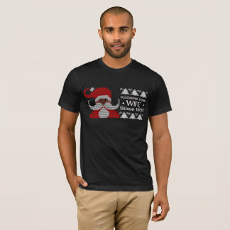 T-shirt Naughty Père Noël Sleighting Your Femme Xmas