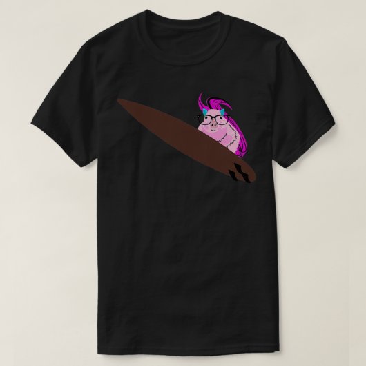 T-shirt Naughty Squirrel 278 Surfing T (Design devant)