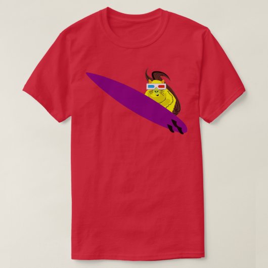 T-shirt Naughty Squirrel 349 Surf (Design devant)