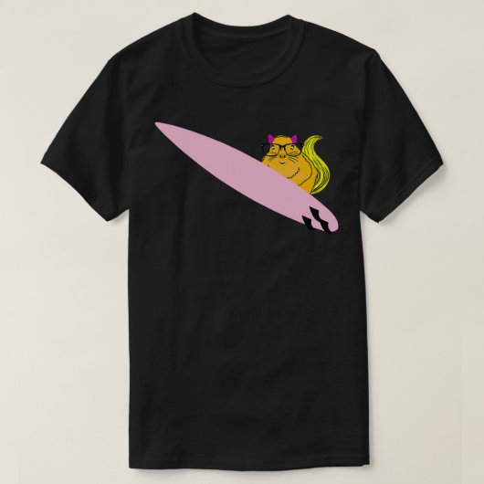 T-shirt Naughty Squirrel 607 Surf (Design devant)