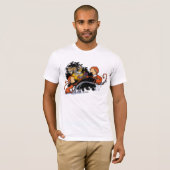 T-shirt Naughtymonks, acclamations (Devant entier)