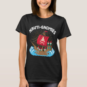 T-shirt Nauti Gnomies Sailing Nordic Pirate Gnomes