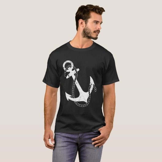 T-shirt Nautical Anchor (Devant entier)