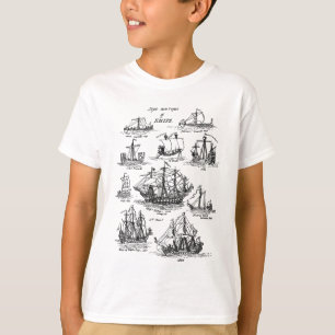 T-shirt NAUTICAL OLD SAILING NAVIRES