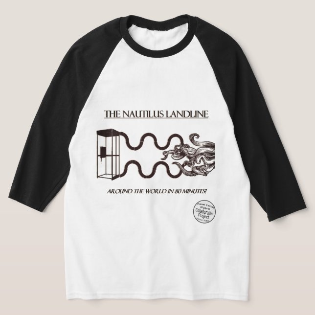 T-shirt Nautilus Landline (Earth Fair 2400 Promo Edition) (Laydown)