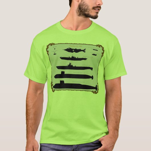T-shirt Nautilus vintage (Devant)