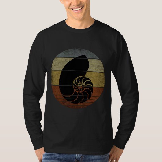 T-SHIRT NAUTILUS VINTAGE RUSTIQUE (Devant)