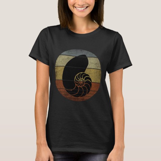 T-SHIRT NAUTILUS VINTAGE RUSTIQUE (Devant)