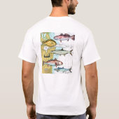 T-shirt nautique de Saltwate (Dos)