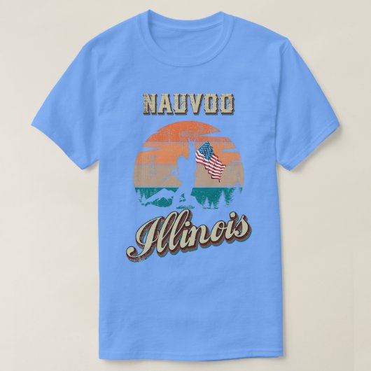 T-shirt Nauvoo Illinois (Design devant)