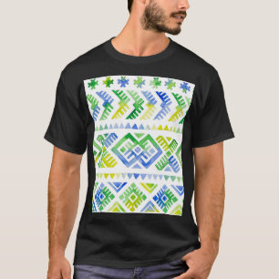 T-shirt Navajo Hommage : Aquarelle, Majesté de la tribu