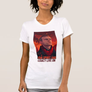 T-shirt Navalny, ton héritage et ton esprit vivent