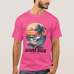 T-shirt Navarre Beach Floride Skateboard Skateboardeur