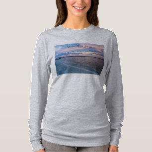 T-shirt Navarre Père Noël Rosa Sunset Long Manche
