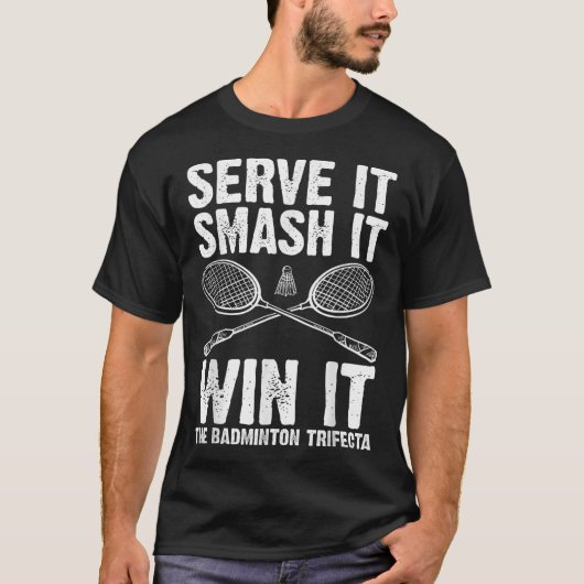 T-shirt Navette Badminton _9 (Devant)