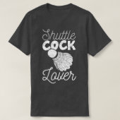 T-shirt Navette Lover Sport Racket Hummor Funny T (Design devant)