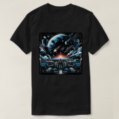 T-shirt Navette spatiale (Design devant)
