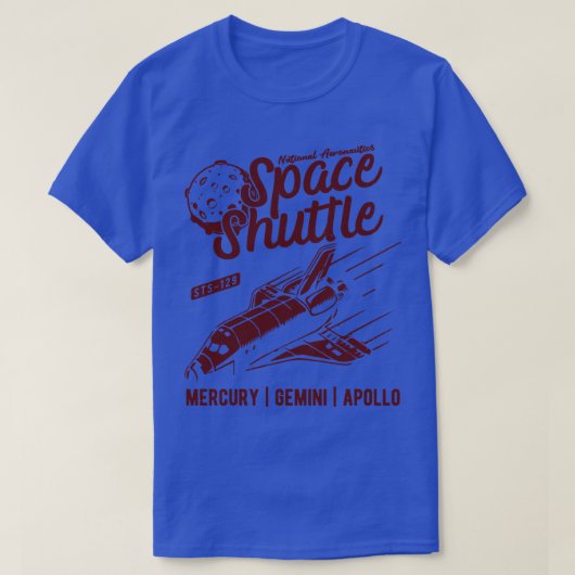 T-shirt Navette spatiale (Design devant)