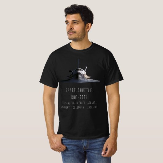 T-shirt Navette spatiale 1981-2011 (Devant entier)