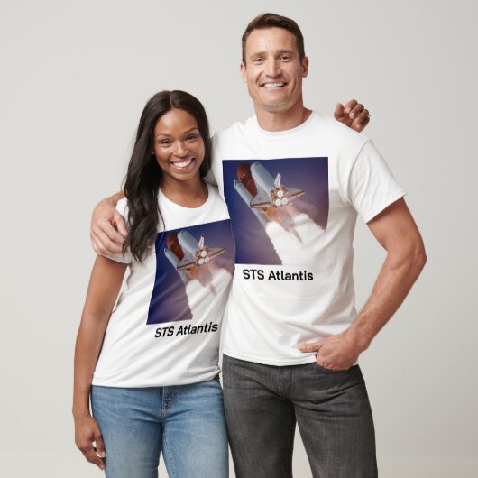 T-shirt Navette spatiale Atlantis (Unisexe)