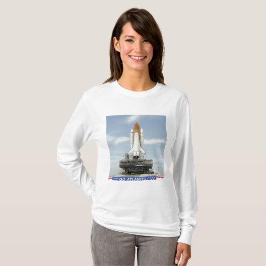T-shirt navette spatiale Atlantis 2 (Devant entier)
