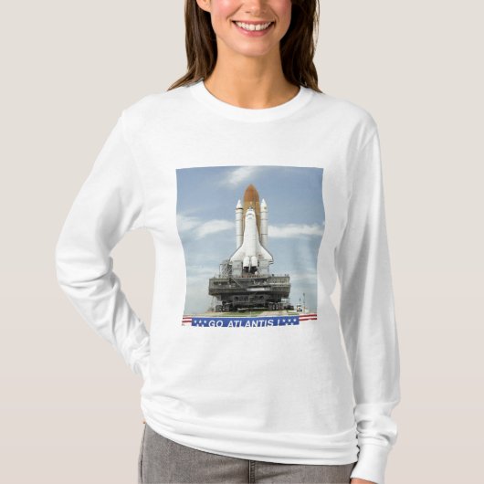 T-shirt navette spatiale Atlantis 2 (Devant)