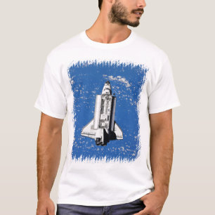 T-shirt Navette spatiale de la NASA Découverte Orbite terr