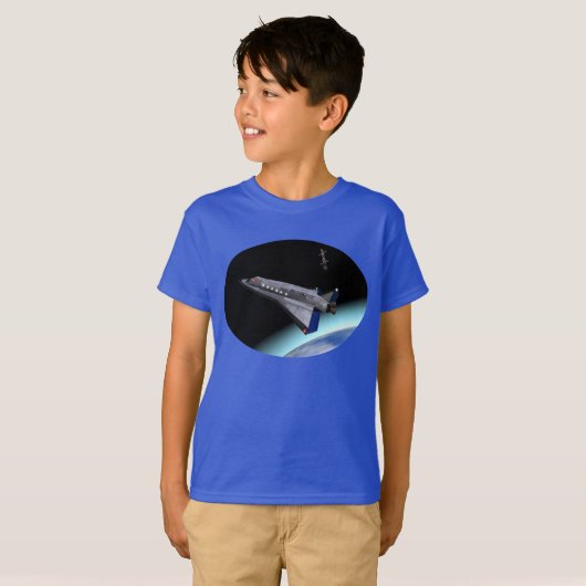 T-shirt Navette spatiale El Al Maslool (Devant entier)