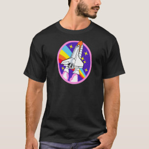 T-shirt Navette spatiale futurs astronautes robots de fusé