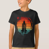 T-SHIRT NAVETTE SPATIALE VINTAGE (Devant)