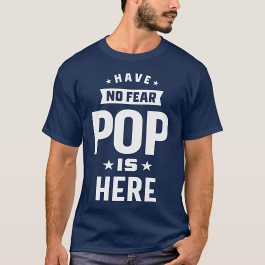 T-shirt N'avez pas de Pop de peur ici (Devant)
