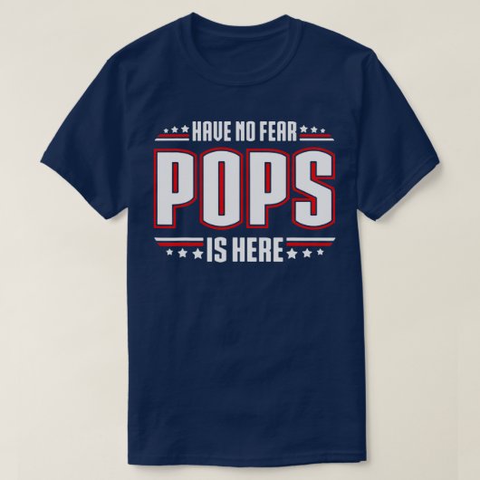 T-shirt N'avez pas de pops de peur ici (Design devant)