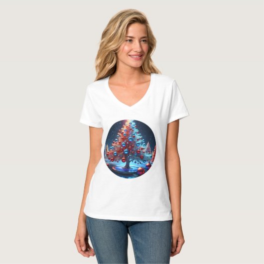 T-shirt Navidad 1 - 002 (Devant entier)