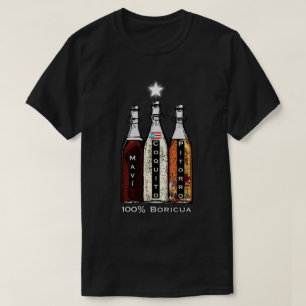 T-shirt Navidad Boricua Porto Rico Mavi Coquito Pitorro