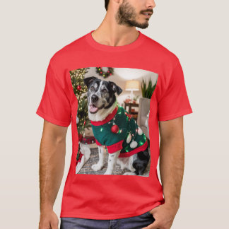 T-shirt Navidad Perruna: Decorando con Estilo