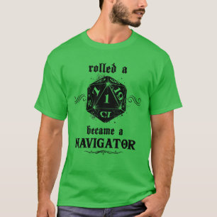 T-shirt Navigateur de défilement malchanceux