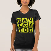 T-shirt Navigateur, Maître de mappage (Devant)