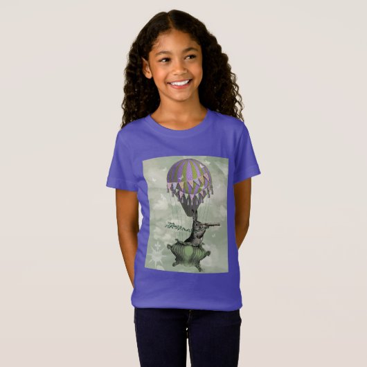 T-Shirt Navigation dans le lapin (Devant entier)